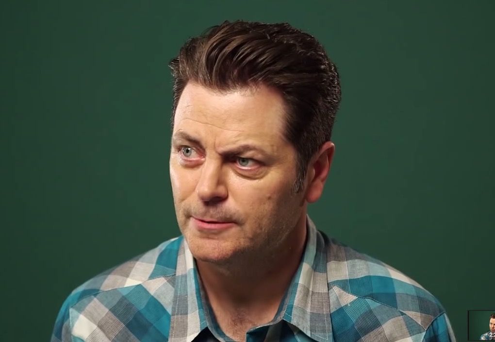 Nick Offerman talks about gumption, Yoko Ono, and feminism