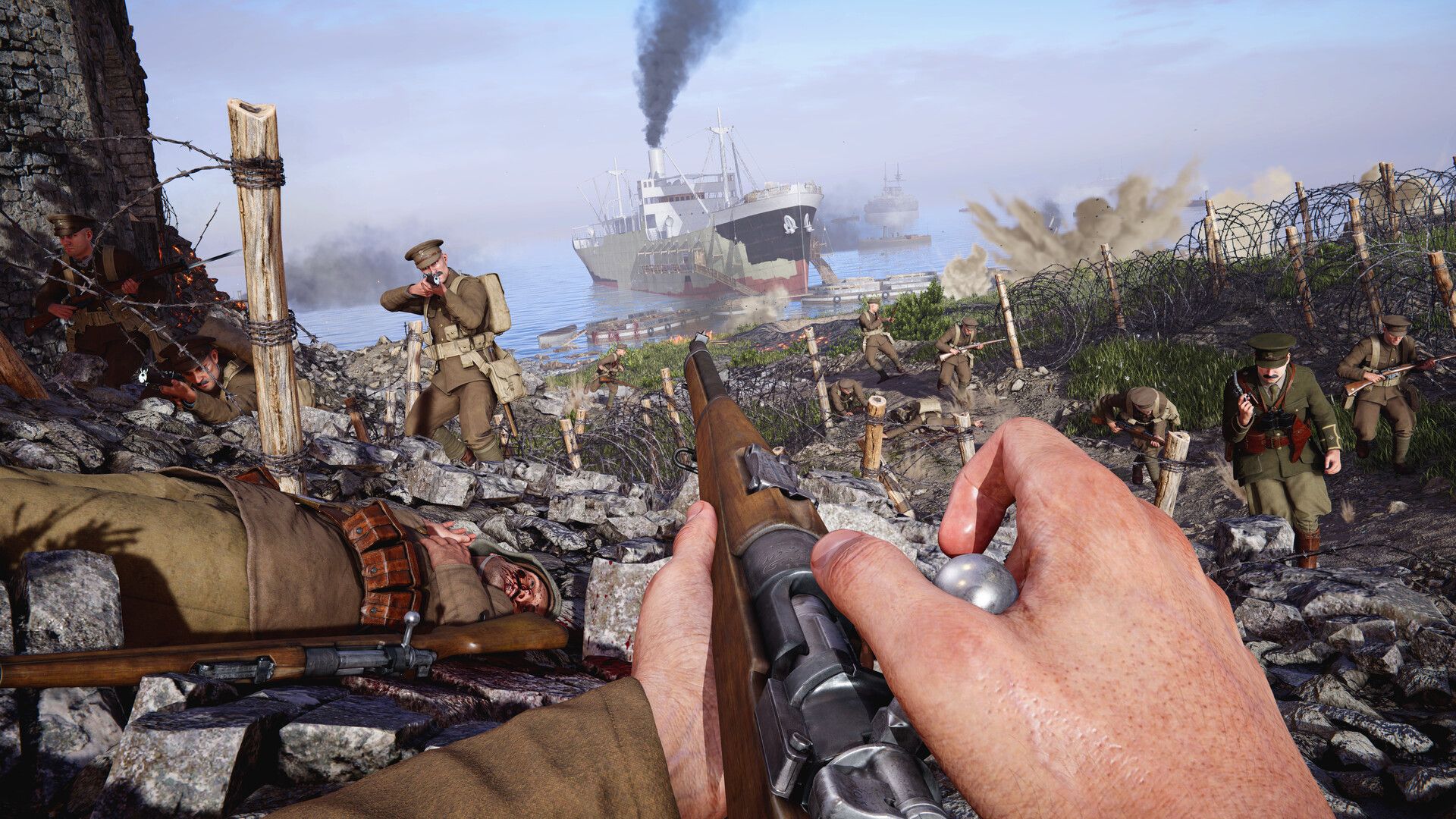 Unforgiving, one-shot, one-kill WW1 shooter Gallipoli is out now