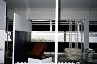 living spaces in eileen gray house from inside the book sun breakers
