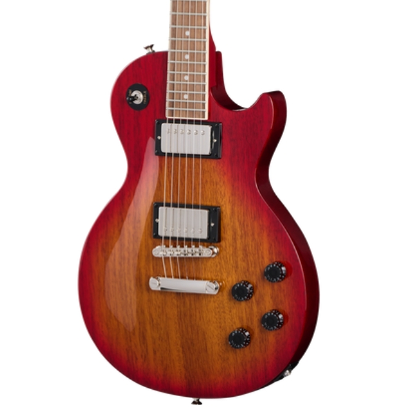 An Epiphone Les Paul Tribute electric guitar