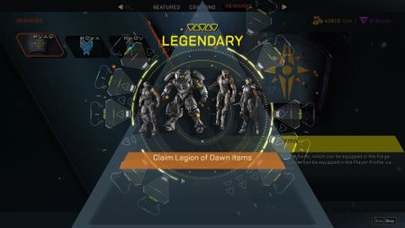 How to unlock the Anthem Legion of Dawn pre-order bonus items