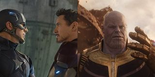 Captain America: Civil War and Avengers: Infinity War