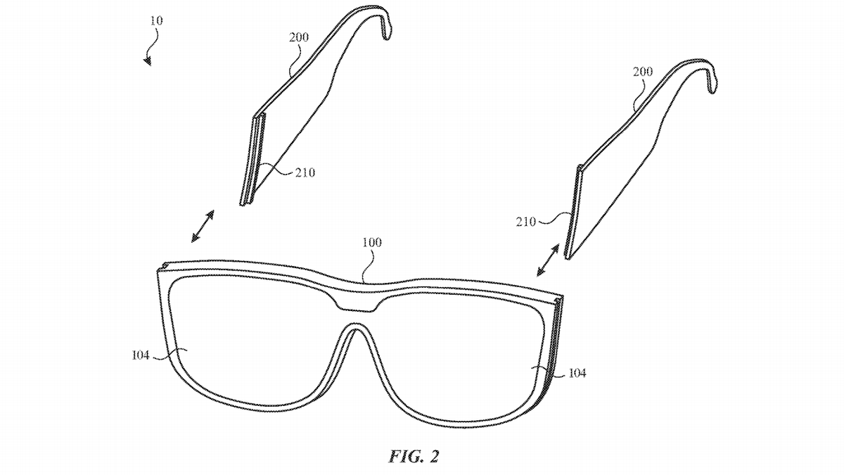 Apple Glass patent reveals design — and it's unlike any other smart glasses Tom's Guide