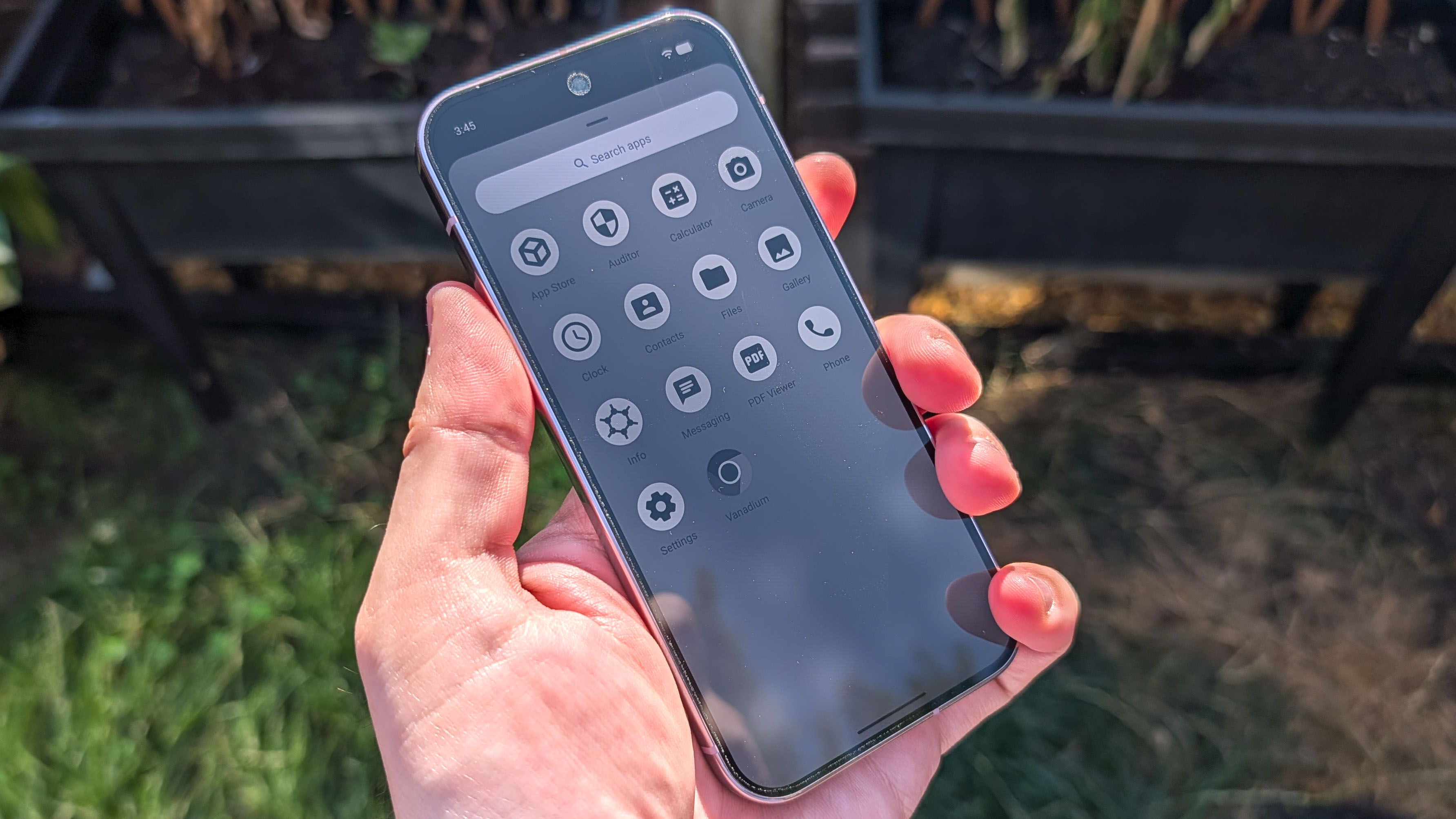 GrapheneOS shown on a Pixel 9 Pro