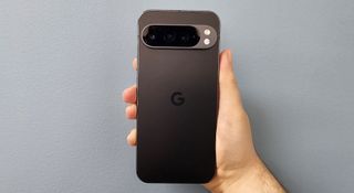 The backside of the Google Pixel 9 Pro XL