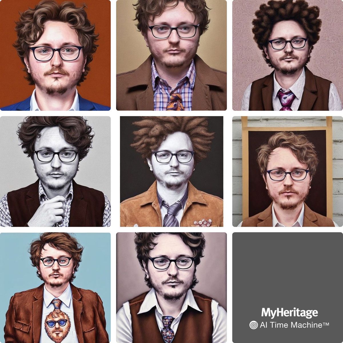 MyHeritage AI Time Machine