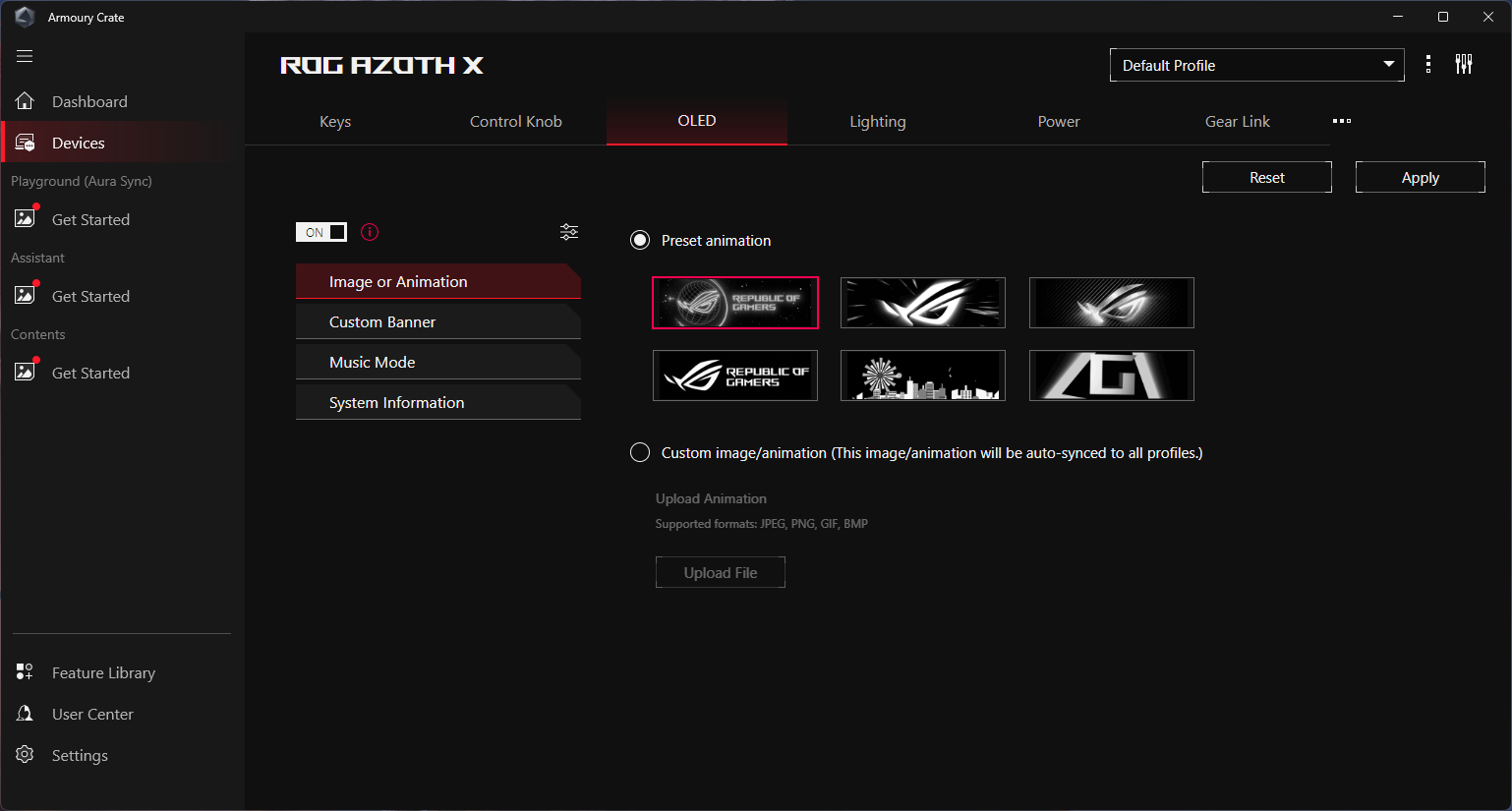 Asus ROG Azoth X