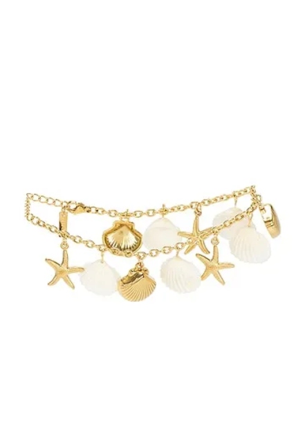 Maddie Shell Charm Anklet
