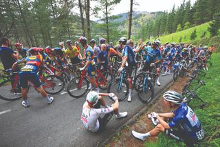 April’s Itzulia Basque Country crash sent Tour plans into a tailspin