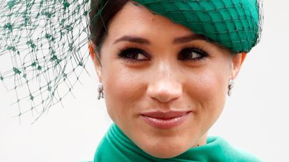 LONDON, UNITED KINGDOM - MARCH 09: (EMBARGOED FOR PUBLICATION IN UK NEWSPAPERS UNTIL 24 HOURS AFTER CREATE DATE AND TIME) Meghan, Duchess of Sussex attends the Commonwealth Day Service 2020 at Westminster Abbey on March 9, 2020 in London, England. The Commonwealth represents 2.4 billion people and 54 countries, working in collaboration towards shared economic, environmental, social and democratic goals. (Photo by Max Mumby/Indigo/Getty Images)