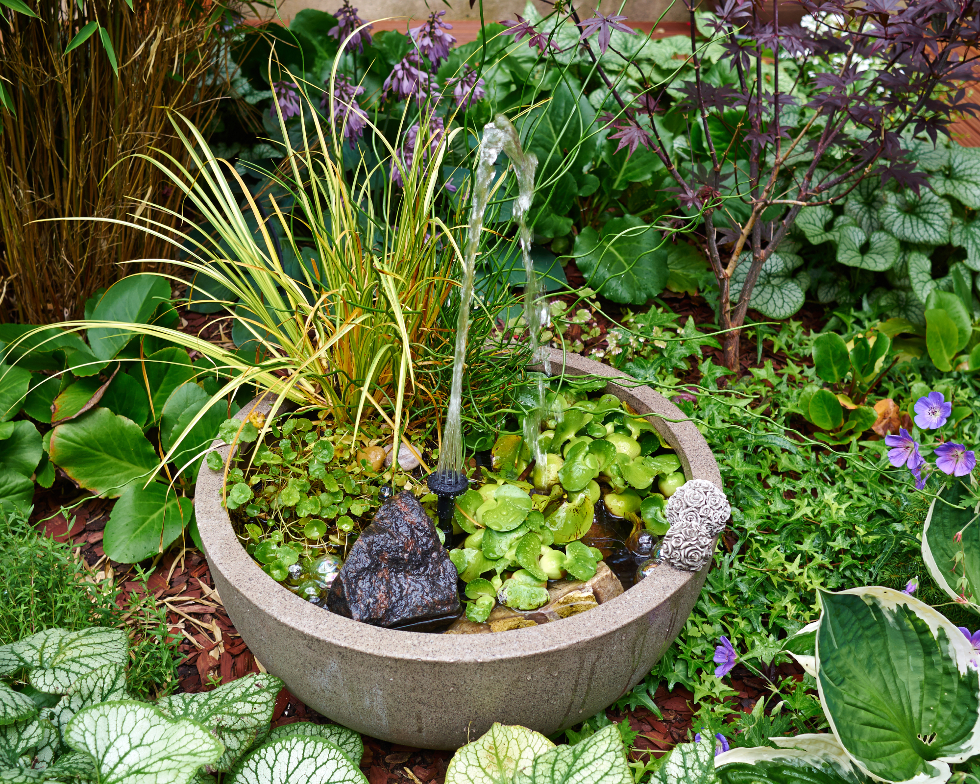 garden water feature