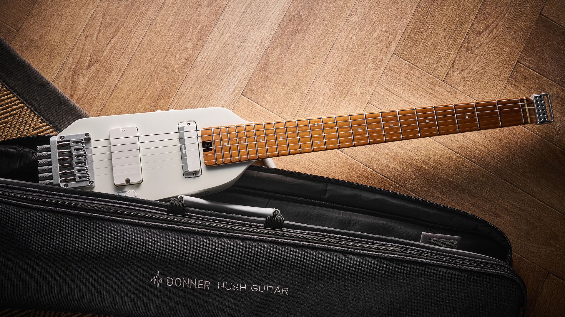 Donner Hush X Pro on wood floor