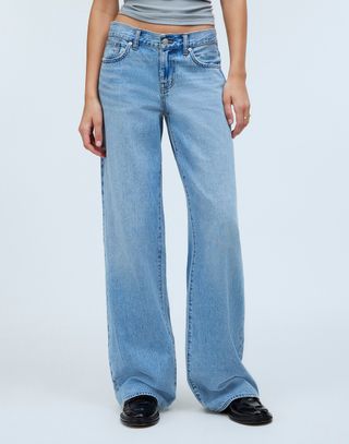 Madewell, Low-Rise Wide-Leg Jeans