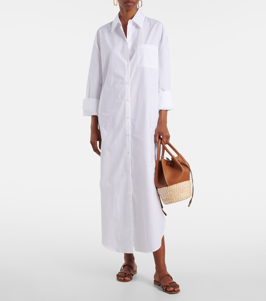 Helena Cotton Shirt Dress