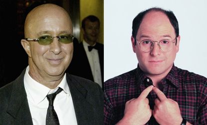 Paul Shaffer could have played George Costanza from Seinfeld.
