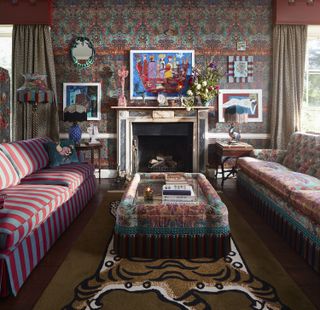 maximalism house of hackney living room