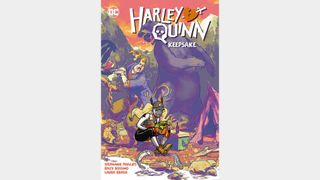 The cover for Harley Quinn Vol. 2: Keepsake.