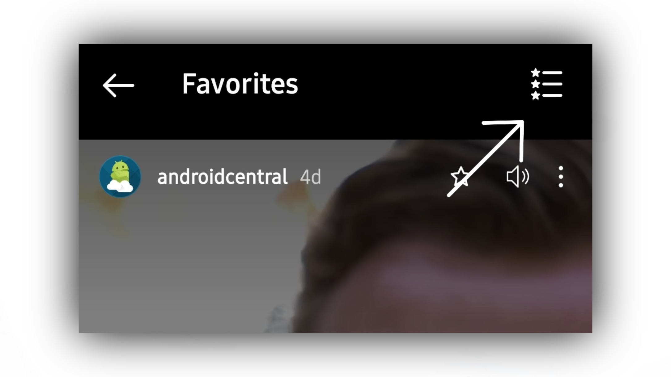 Instagram manage Favorites list