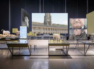 Oltre Terra by Formafantasma at Oslo National Museum: installation shot