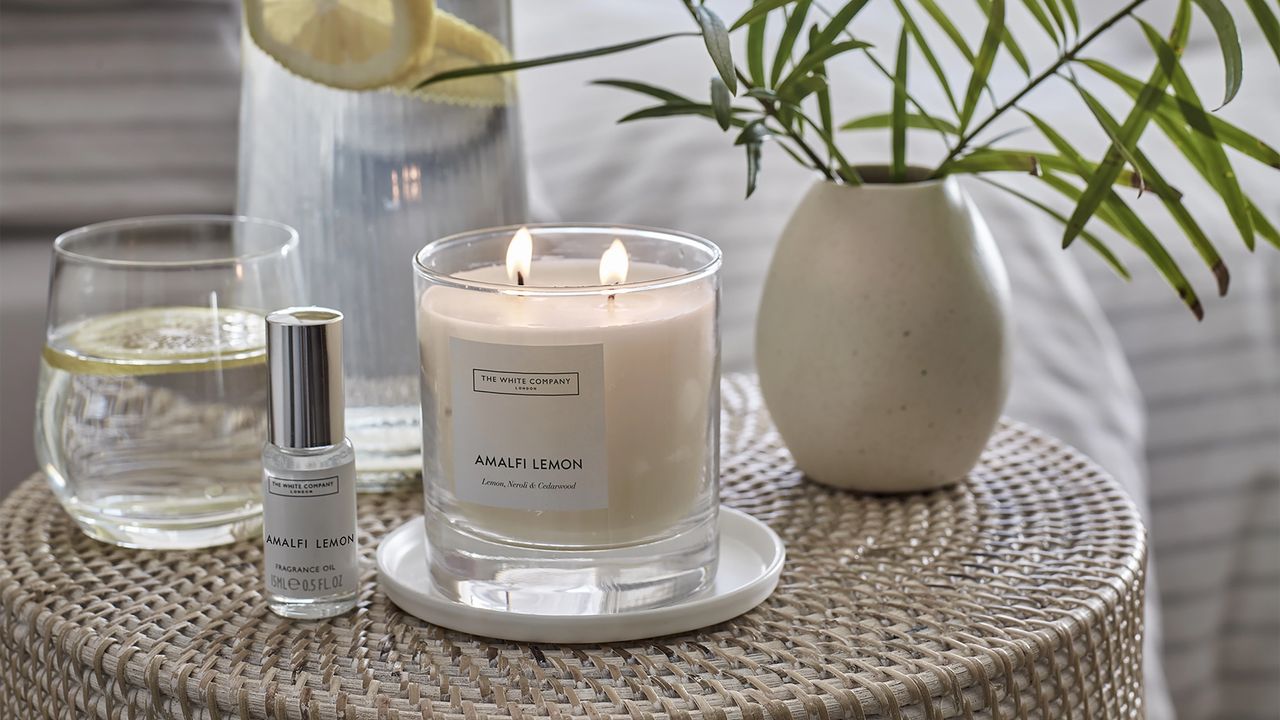 The White Company Amalfi Lemon Candle - one of the best scented candles