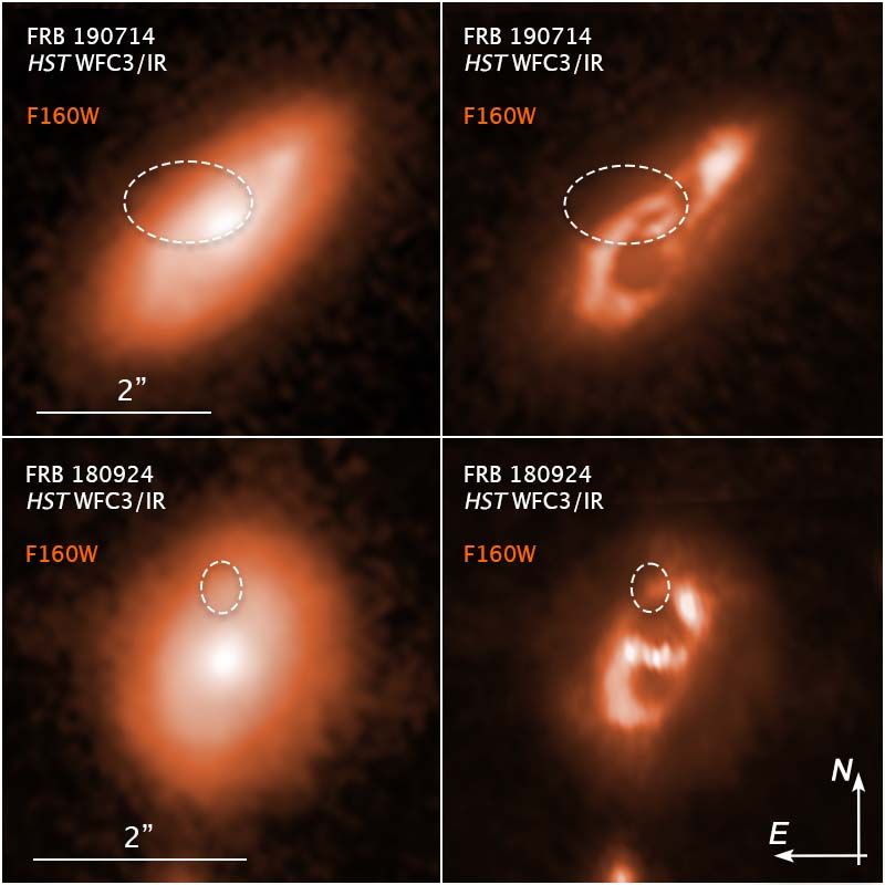 Hubble Space Telescope Traces 5 Mysterious 'fast Radio Bursts' To ...