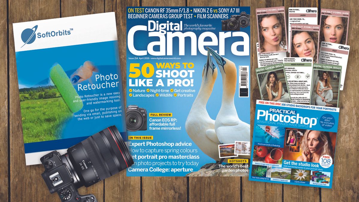 Image of Digital Camera April 2019 magazine bundle