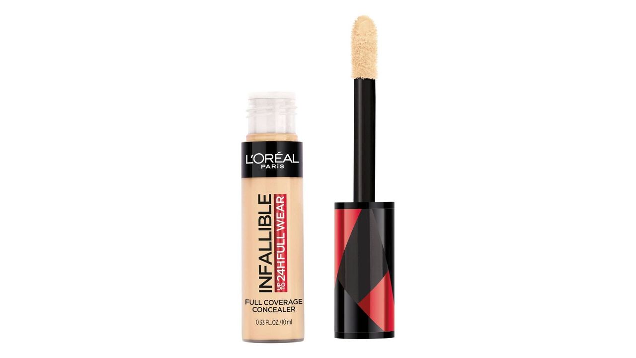 An opened L'Oreal concealer for the best drugstore concealer.