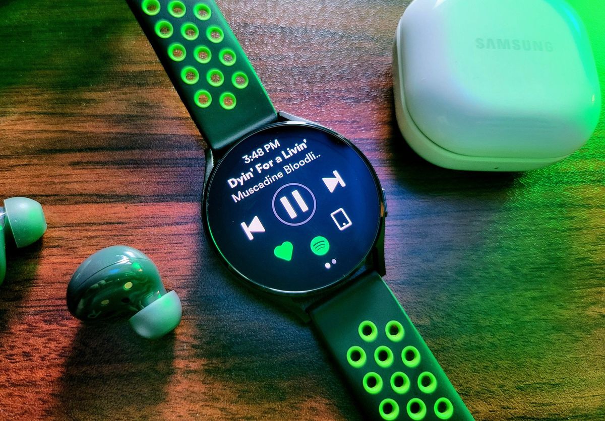 Android smartwatch spotify online