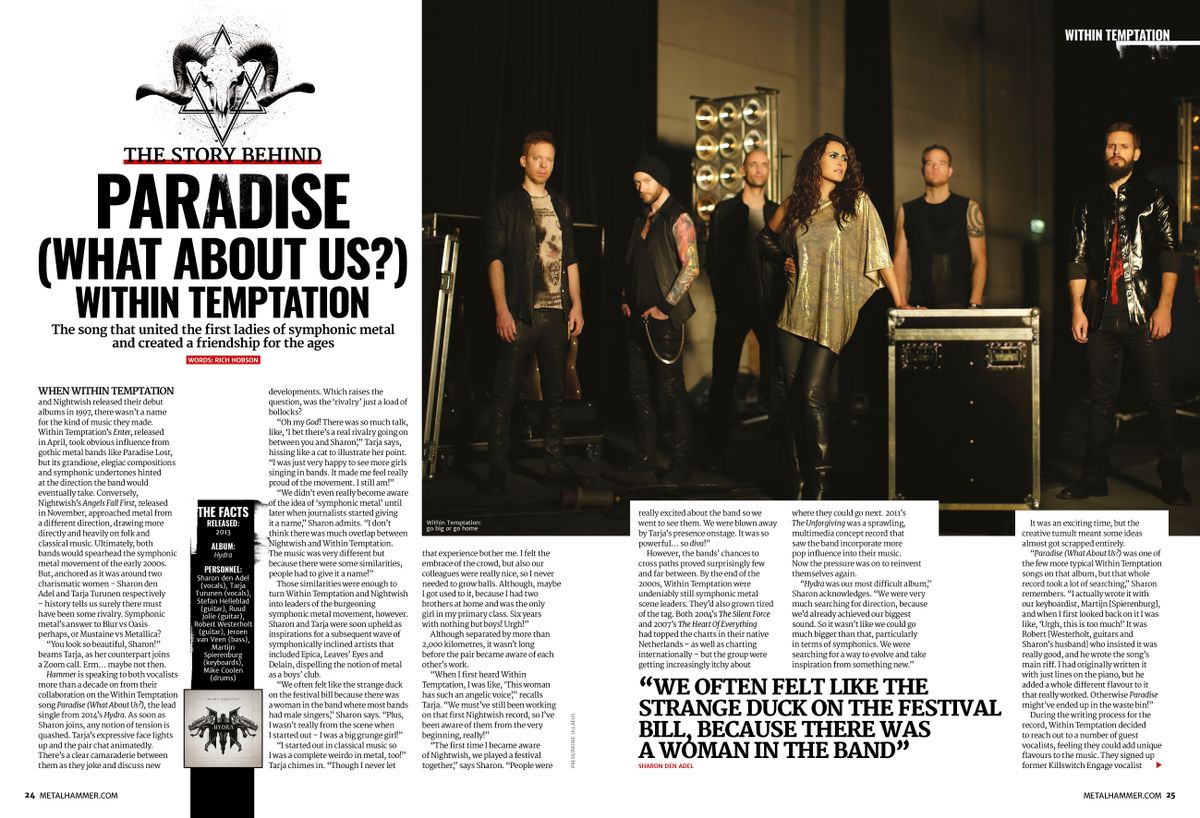 Metal Hammer magazine pages