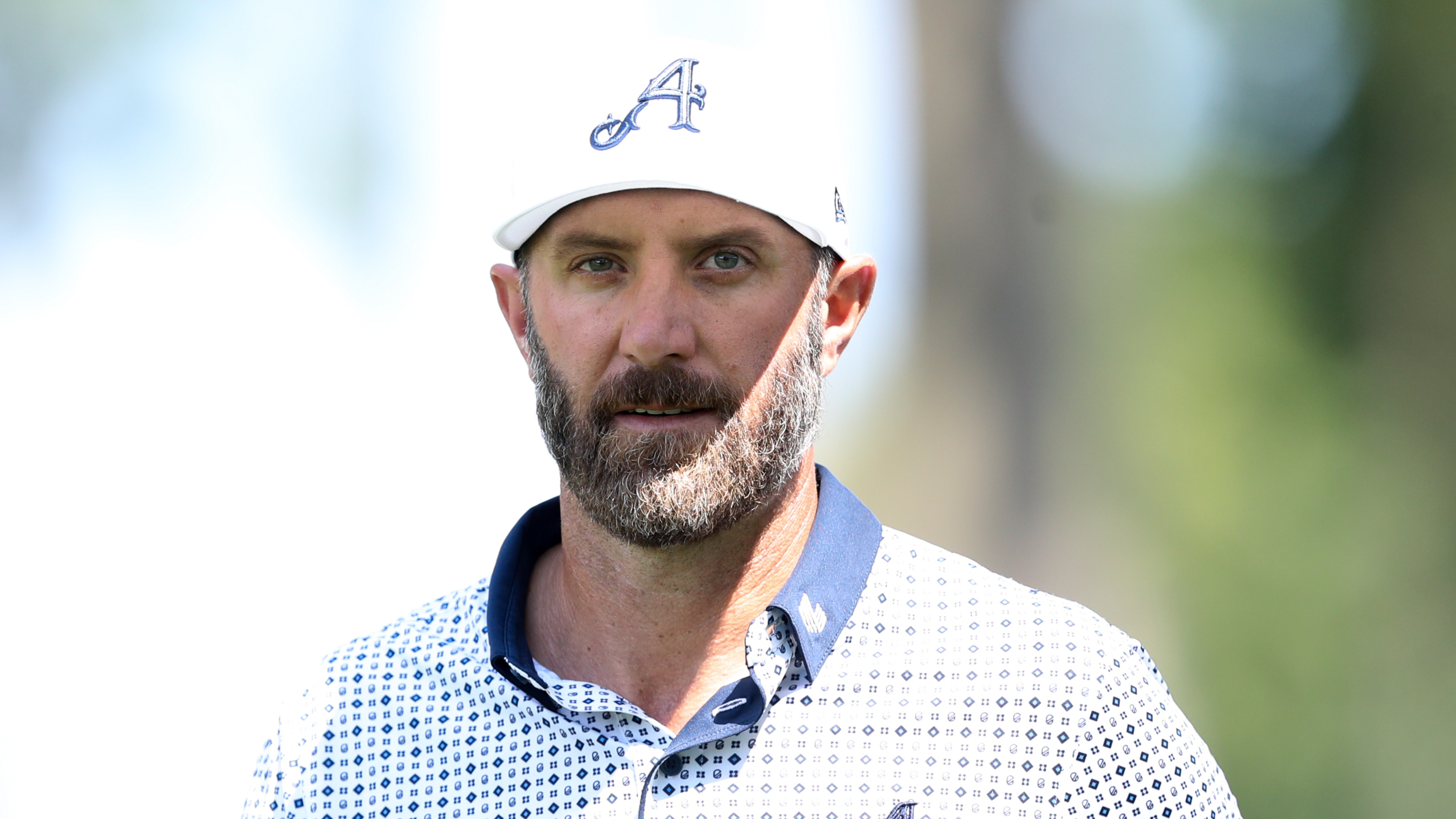 Dustin Johnson at the LIV Golf Team Championship