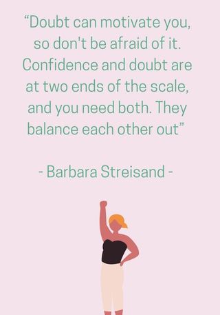 International Women's Day quote from Barbara Streisand