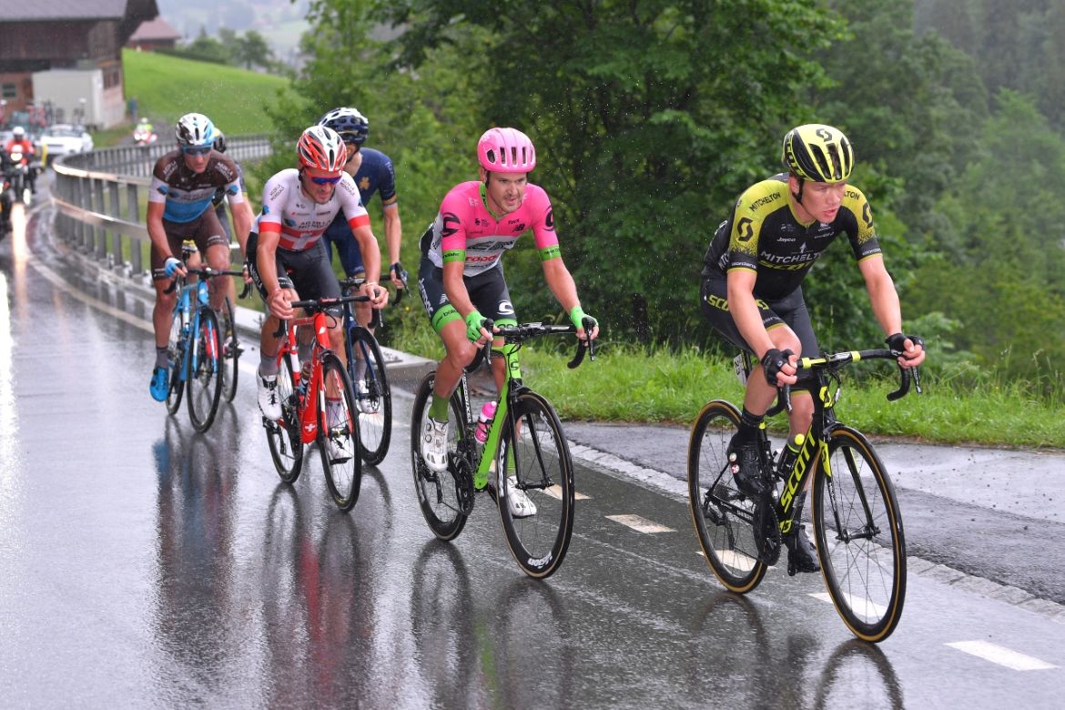 The breakaway on stage 4 of the Tour de Suisse