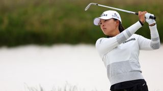 Jin Young Ko competing at the 2023 US Women's Open