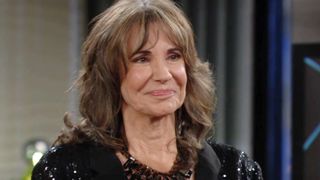 Jess Walton as Jill Abbott smiling in The Young and the Restless