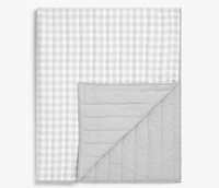 Gingham Quilted Bedspread | Was £70, Now £35 (Save 50%)