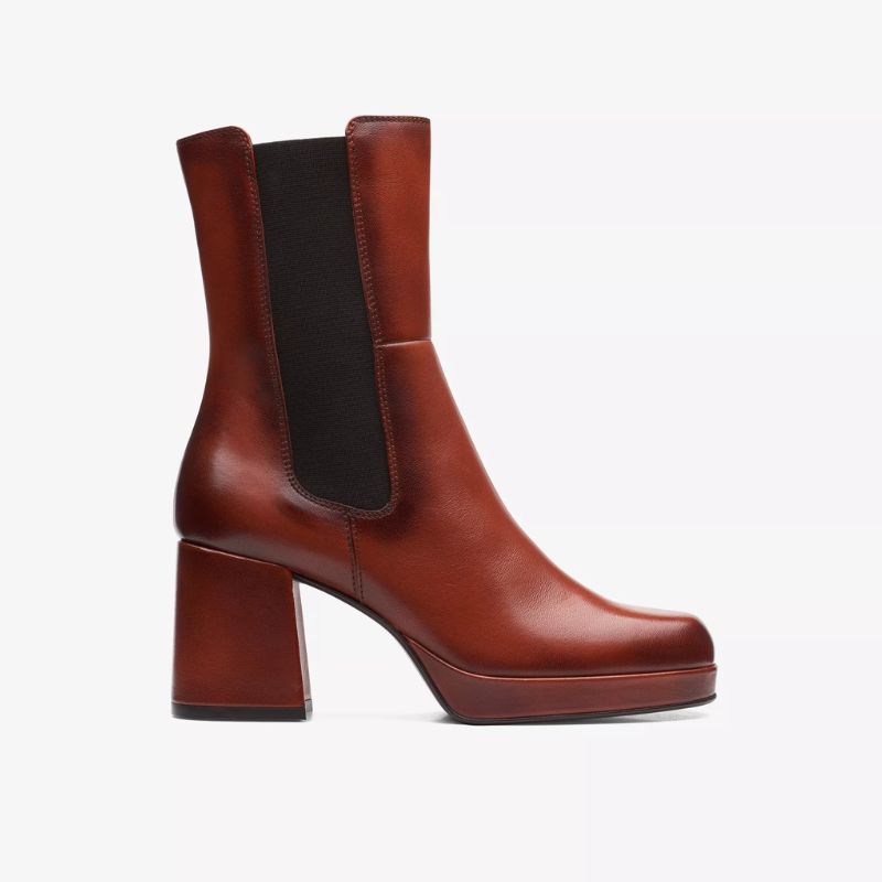 Image of brown leather boots