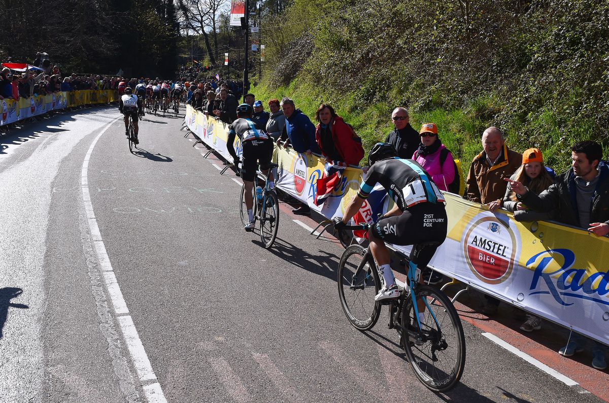 Defending champion Michal Kwiatkowski was a DNF