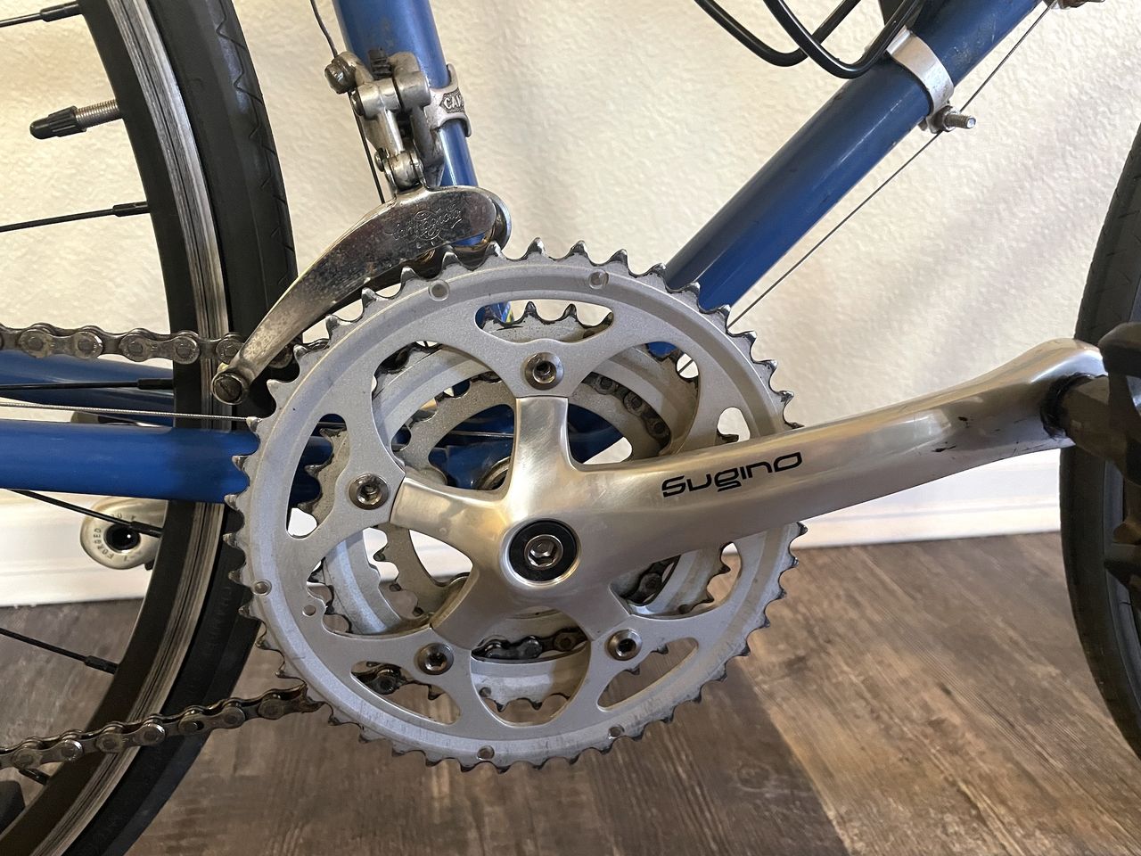 1980s Richard Sachs bike - triple crank