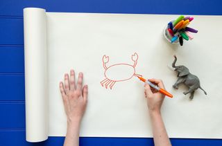 Draw the crab legs