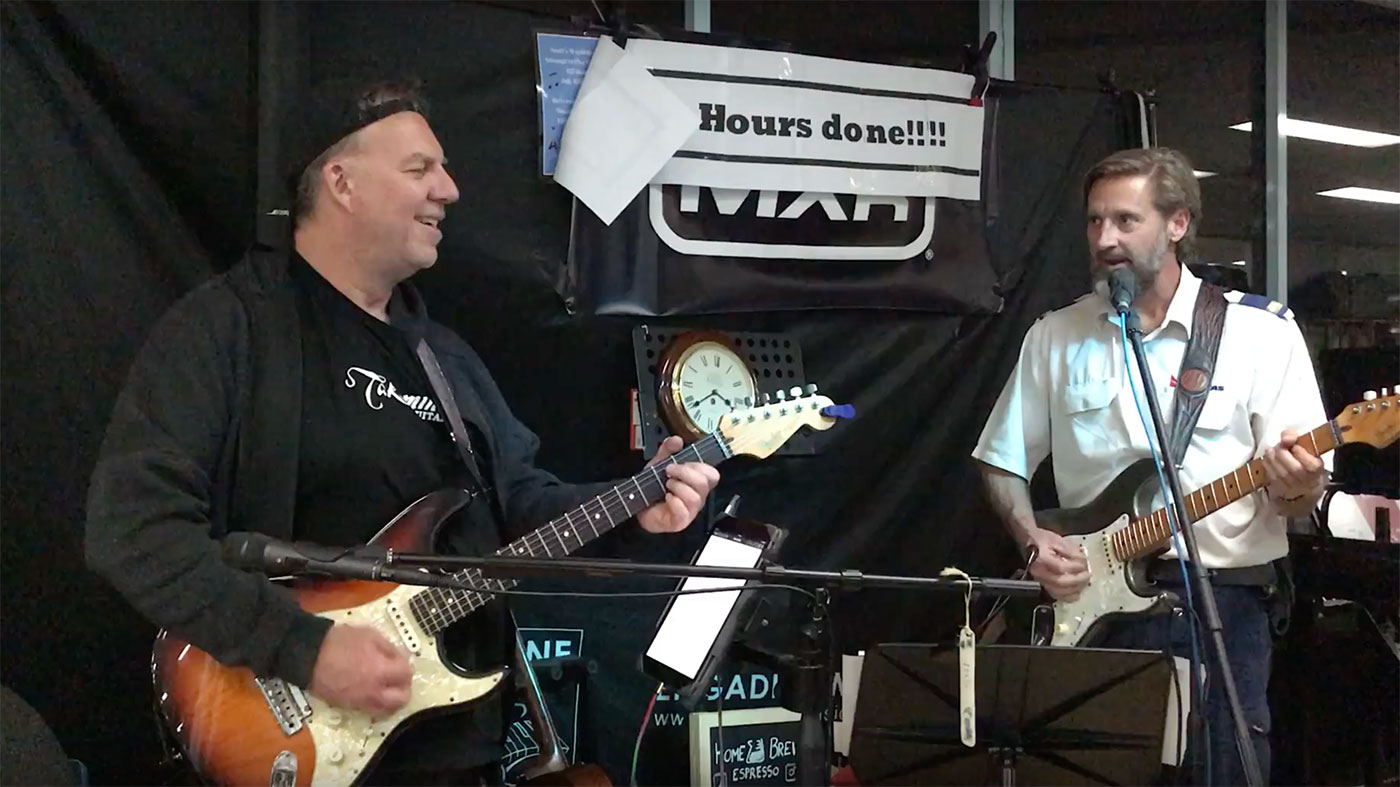 guitarist plays for an incredible 125 hours in charity fundraiser |