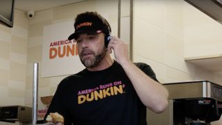 Ben Affleck as himself in Dunkin Donuts&#039; Super Bowl commercial