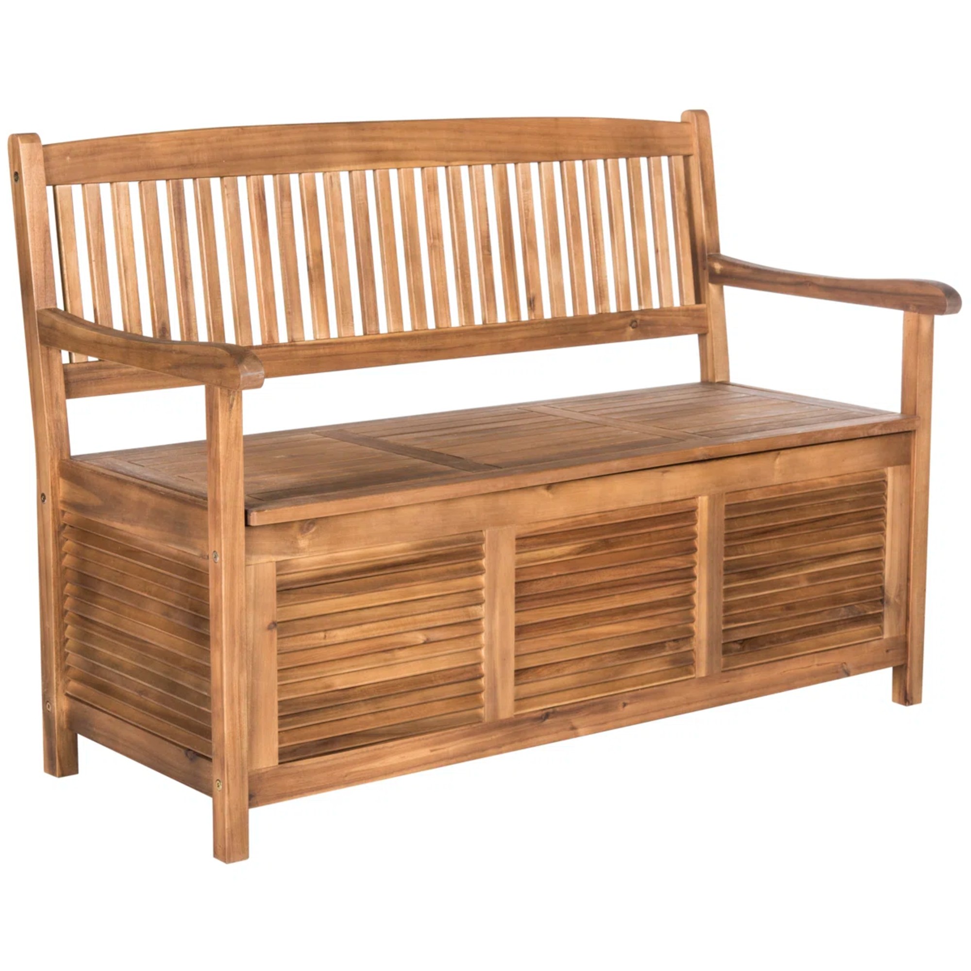 Safavieh Outdoor Wooden Storage Bench