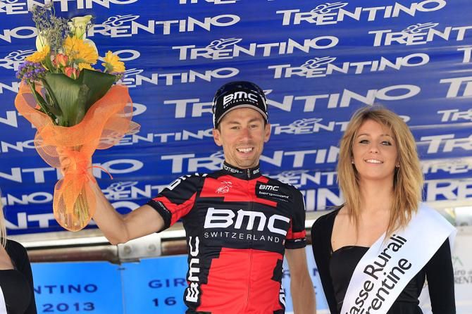 Ivan Santaromita (BMC) on the podium