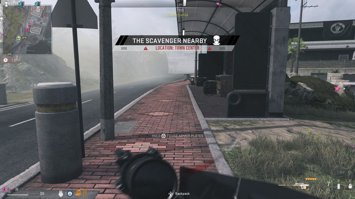 Call of Duty: Warzone 2 Scavenger has appeared notification