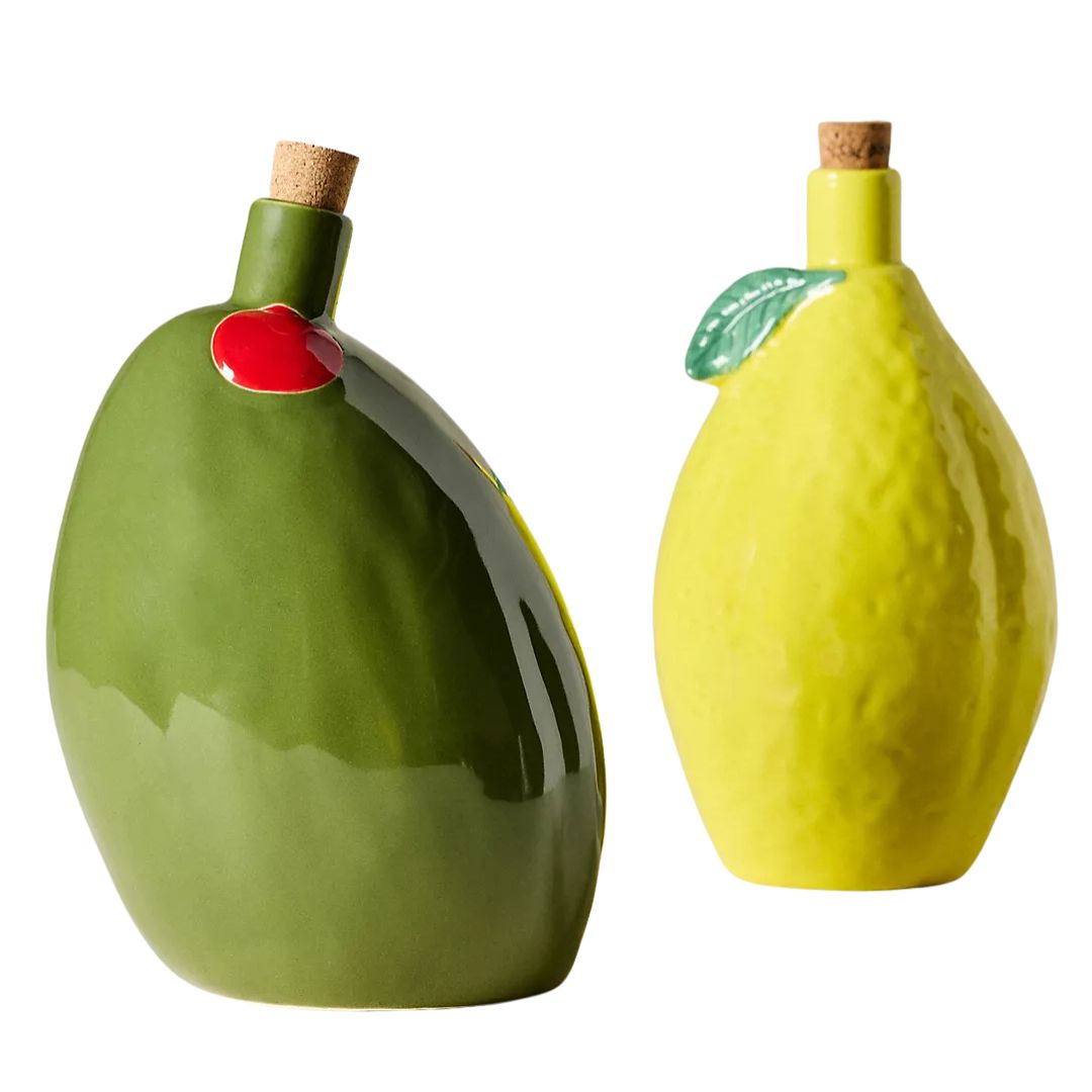 Anthropologie, Stoneware Icon Oil Dispenser