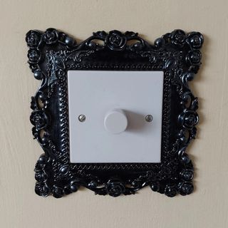Goth light switch surround