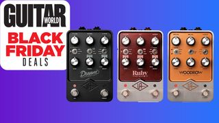 Three of Universal Audio's acclaimed UAFX pedals