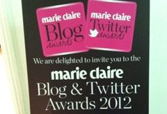 Marie Claire Blog &amp; Twitter Awards 2012-Marie Claire UK