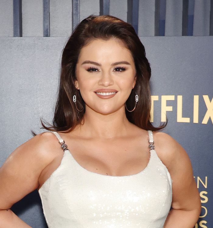 Selena Gomez on the Critic's Choice Awards red carpet