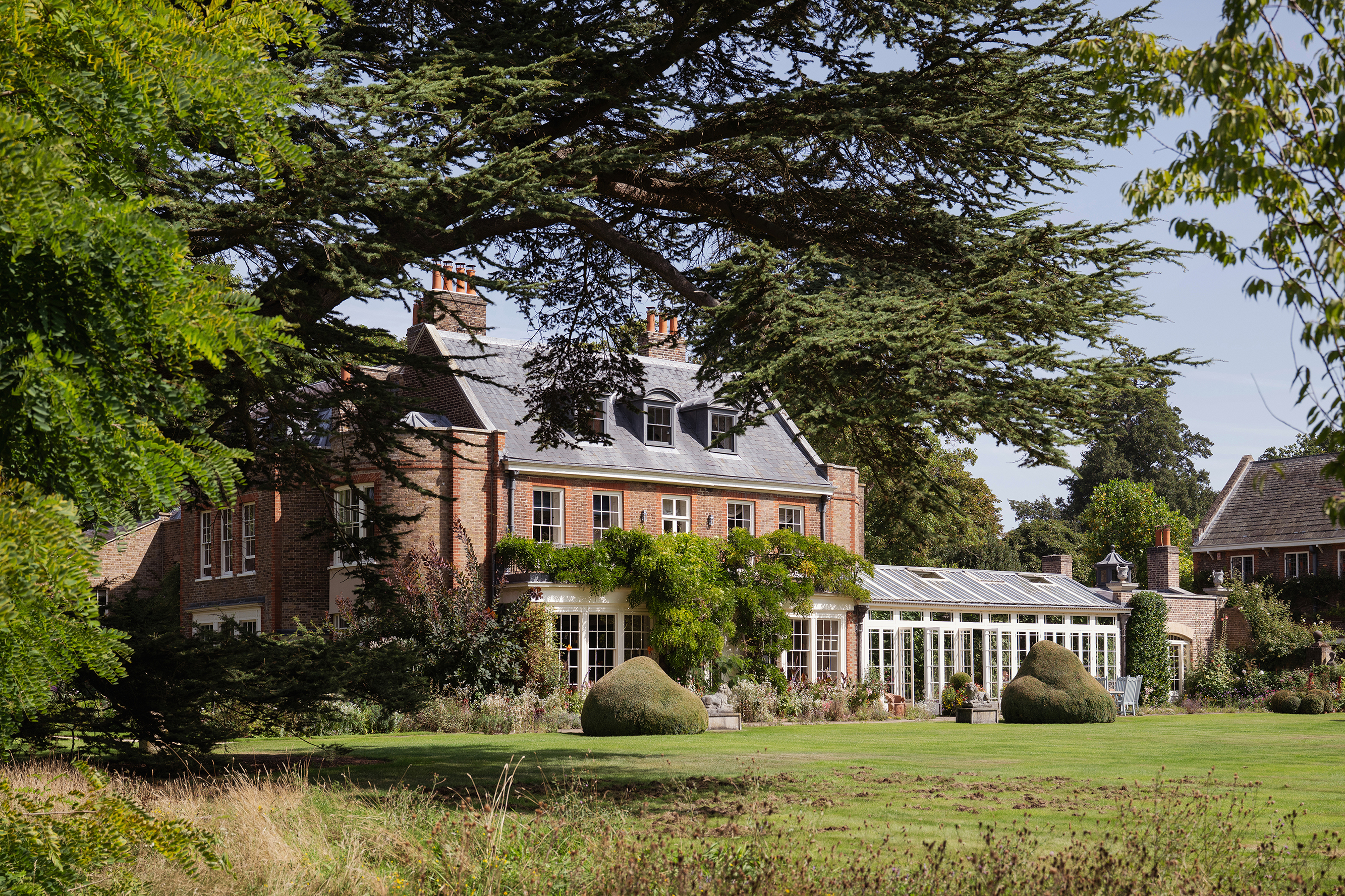 Stud House is in the grounds of Hampton Court and is the home of Evgeny Lebedev